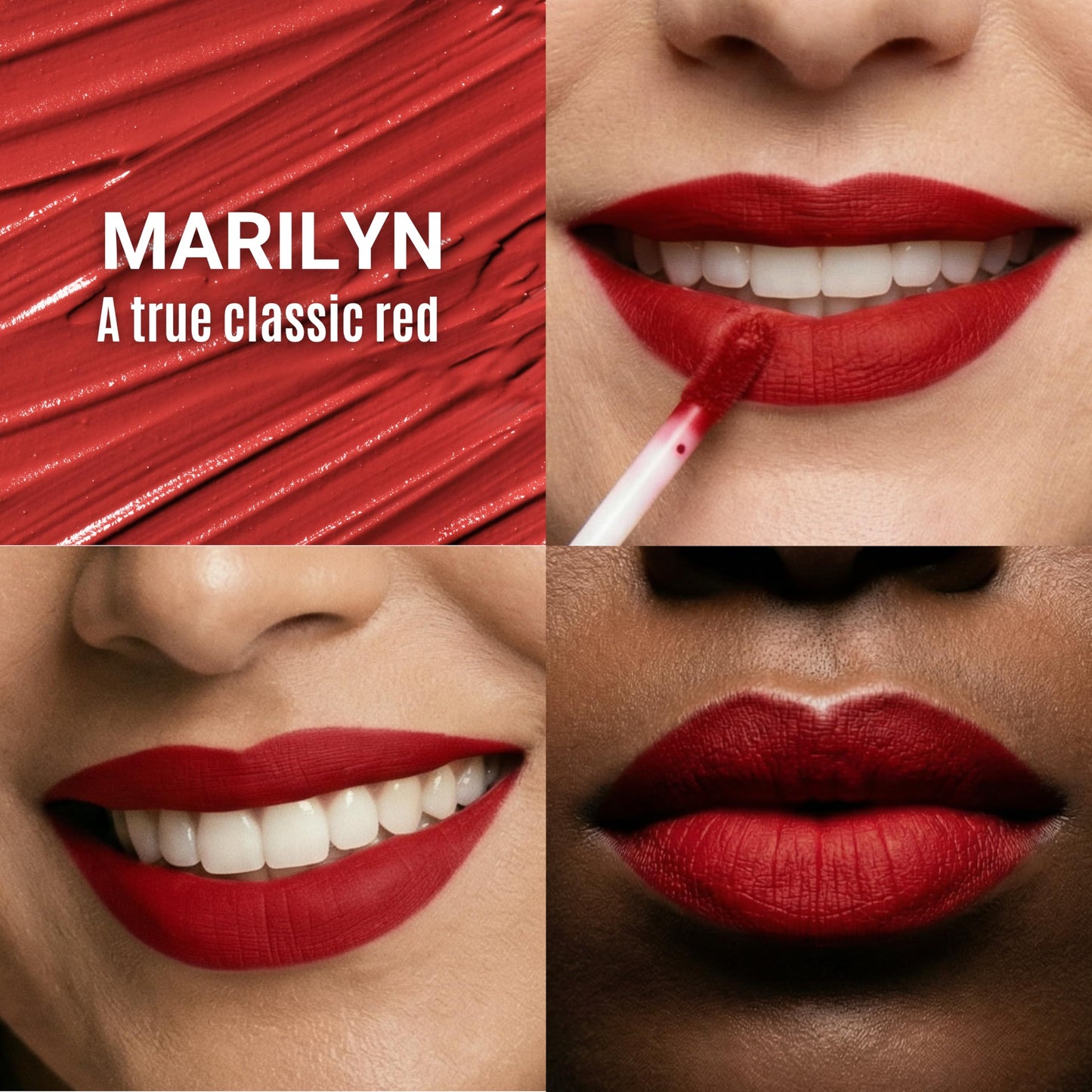 Mommy Makeup Stay Put Matte Lip Cream - Kiss-proof, Transfer-proof, Waterproof, Long Lasting Lipstick - Non-Drying Formula Infused with Vitamin E
