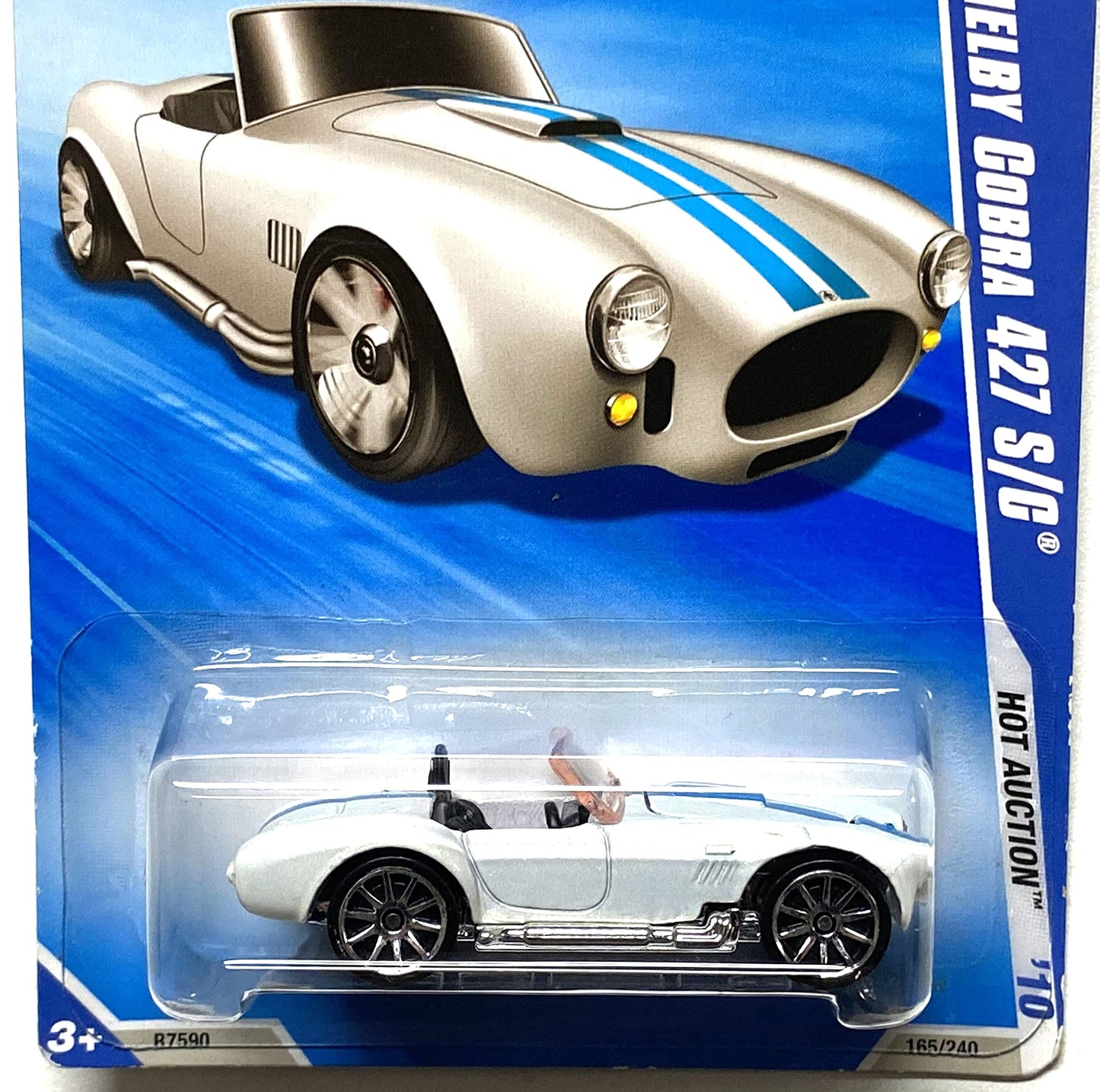 Hot Wheels Shelby Cobra 427 S/C 2010 Hot Auction 163/214