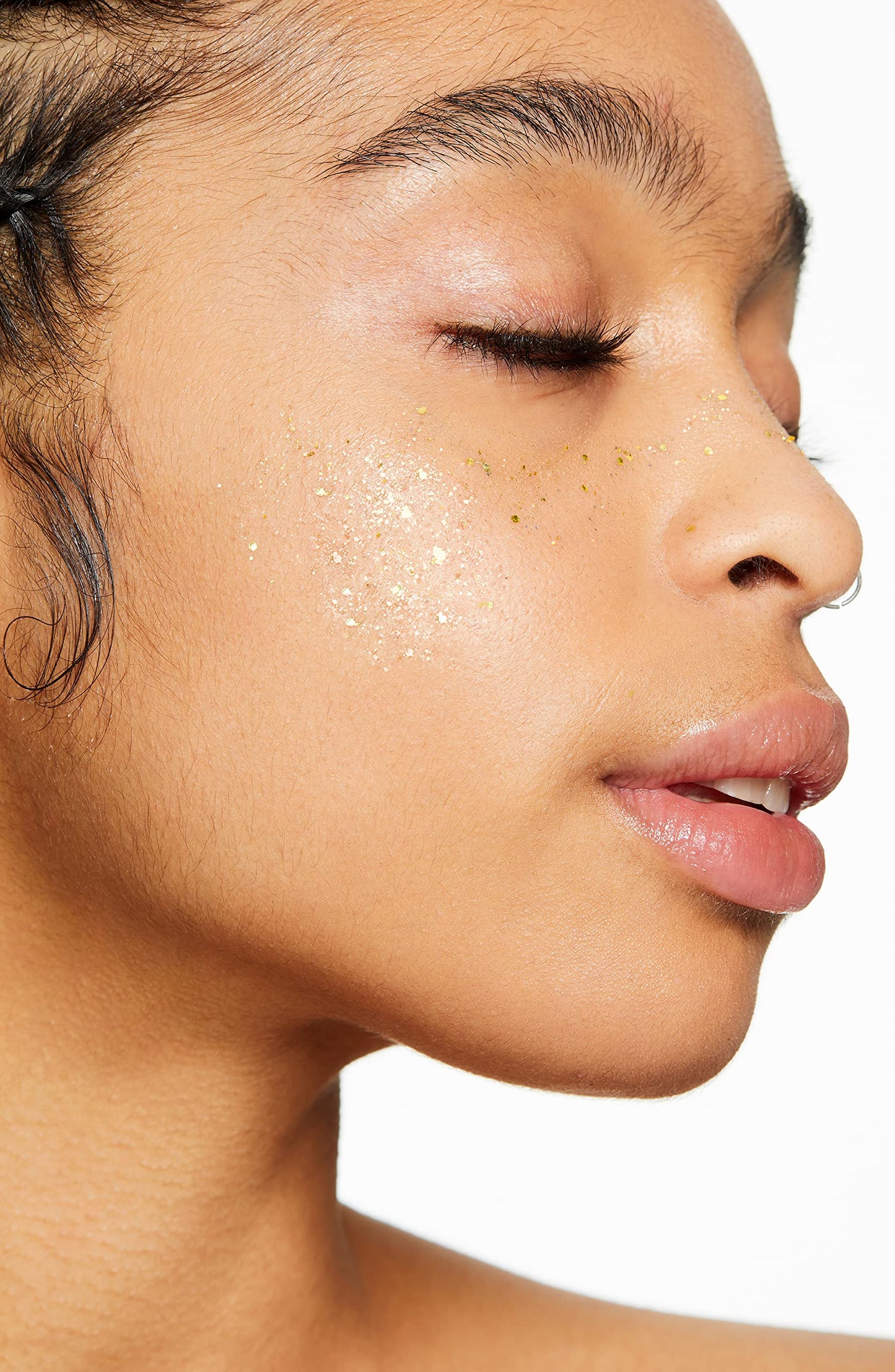TooD - BioGlitter Biodegradable Sparkle for Face, Body + Hair | Vegan Clean Beauty for Every Body (Citrine, 0.12 oz | 3.4 g)