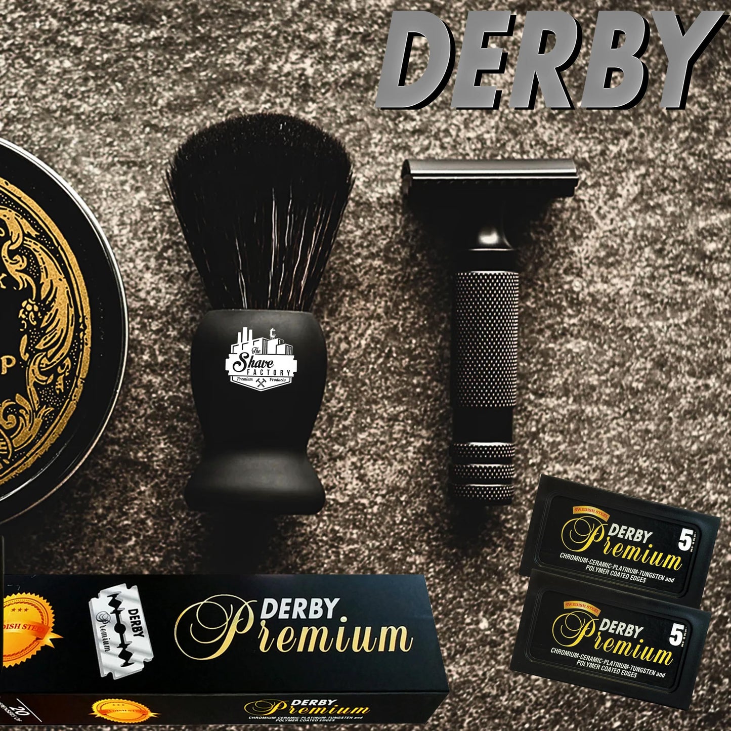 Derby Safety Razor Blades Beauty and Personal Care the shave factory