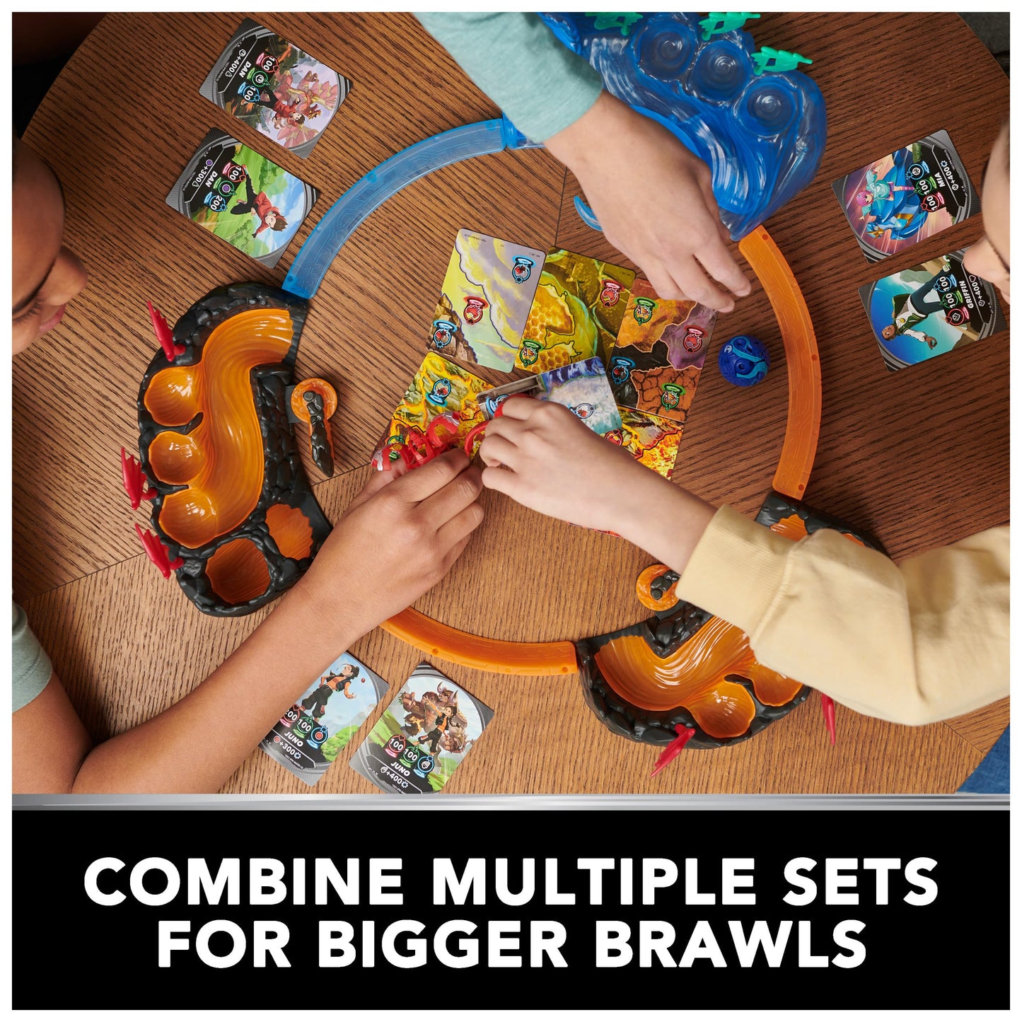 Bakugan Training Set with Titanium Dragonoid – Dragon Clan Themed Customizable Action Figure, Trading Cards & Playset for Kids Ages 6+