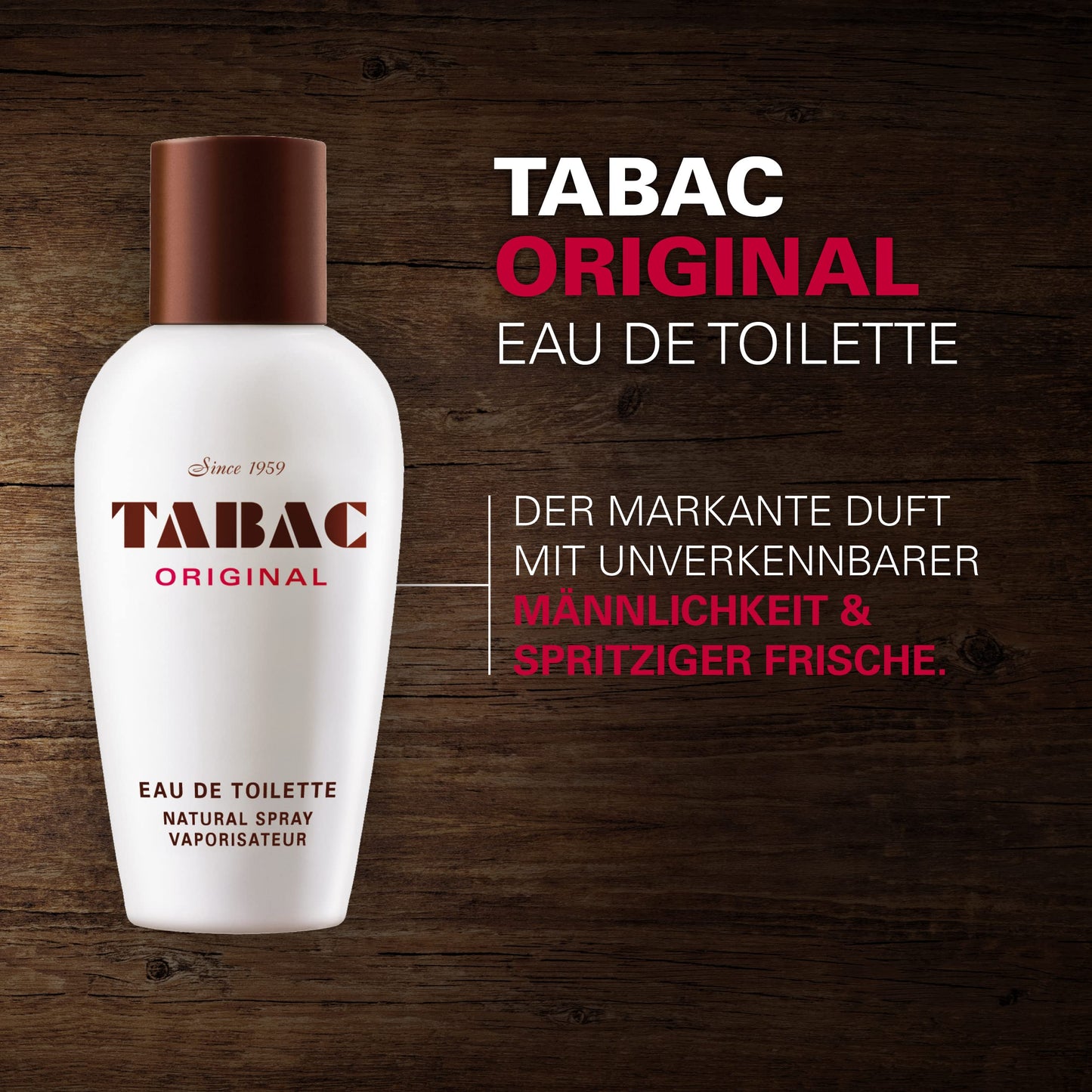 Tabac by Maurer & Wirtz Eau De Toilette Spray 3.4 oz for Men