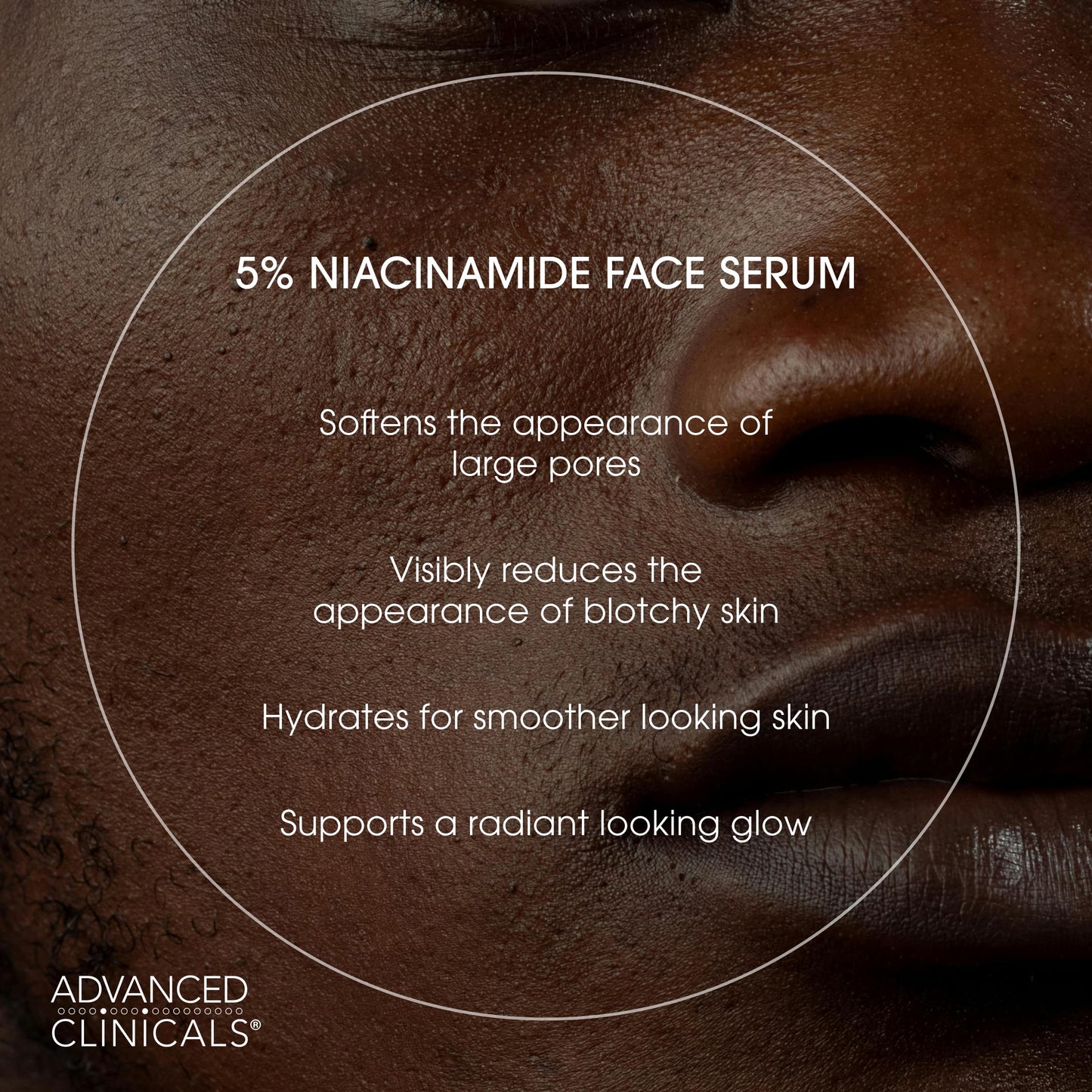 Advanced Clinicals Niacinamide Serum | 5% Niacinamide Serum For Face With Hyaluronic Acid, Ferulic Acid, Aloe Vera, & Fruit Extracts Helps Improve