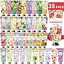 38 Pack Bulk Hand Cream Gifts,Stocking Stuffers for Women,Christmas Gifts for Teen Girls,Gifts for Women Teacher Appreciation Gifts ,Natural Plant