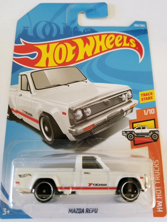 Hot Wheels 2018 50th Anniversary HW Hot Trucks Mazda Repu 204/365, White