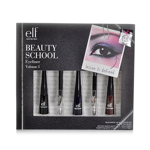 Elf Cosmetics Beauty School Eyeliner,5-ounce (pack Of 2)