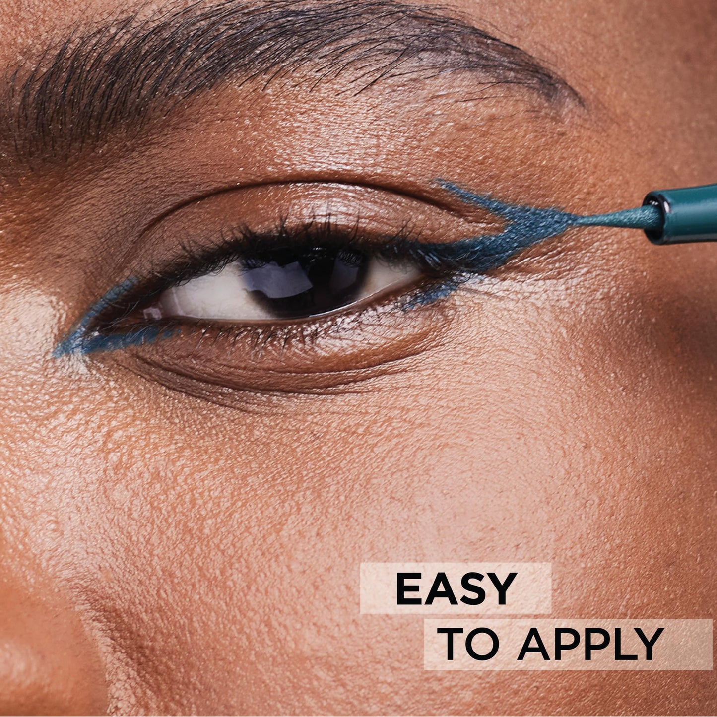 L'Oreal Paris Cosmetics Paris Makeup Infallible Grip Precision Felt Eyeliner, Smudge Resistant, Long Lasting Waterproof Eyeliner, Blue, Blue, 0.03 fl