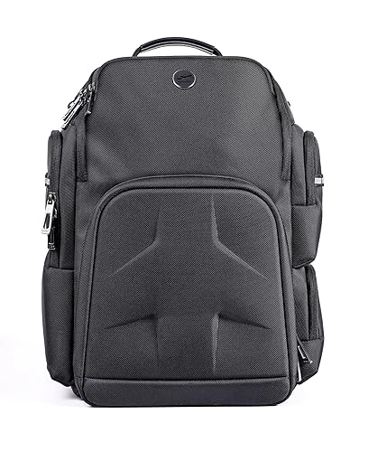 MYGOFLIGHT PLC Pro Flight and Travel Bag - Water Resistant & Rugged Backpack Designed to Store Wallet, Passport, iPad or Laptop, and Other Essentials