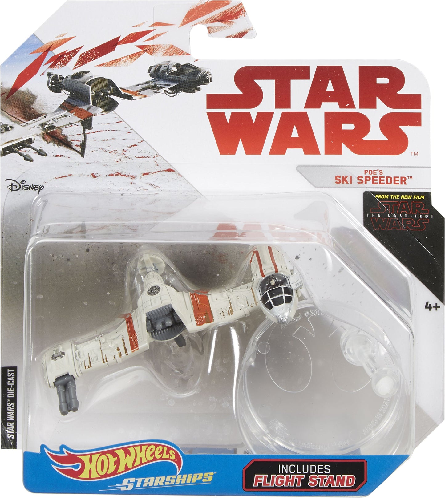 Hot Wheels Star Wars Episode VIII Starship Carver Vehicle