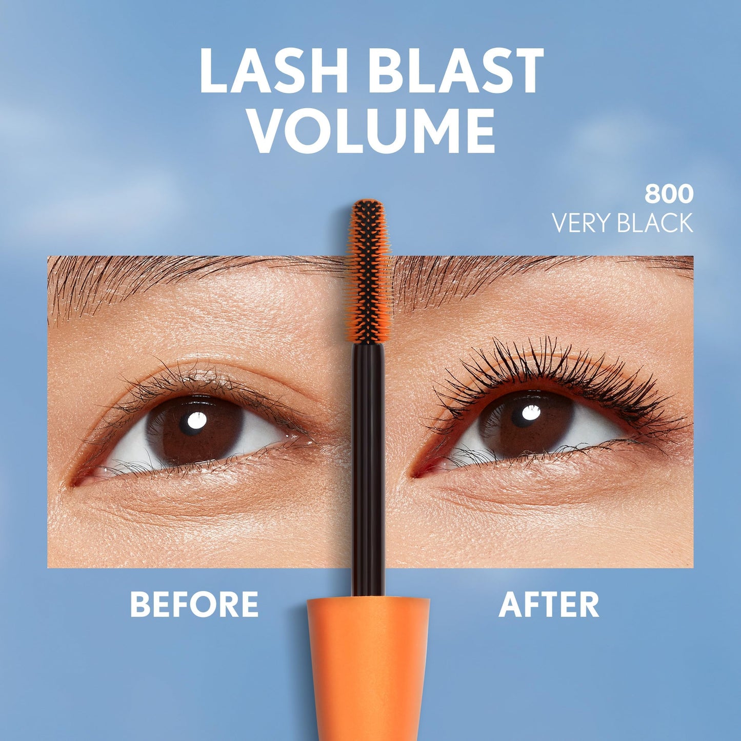 CoverGirl Lash Blast Volume Waterproof Mascara Makeup, Long-Wearing, Smudge-Proof, Cruelty Free, Very Black, 1 Count