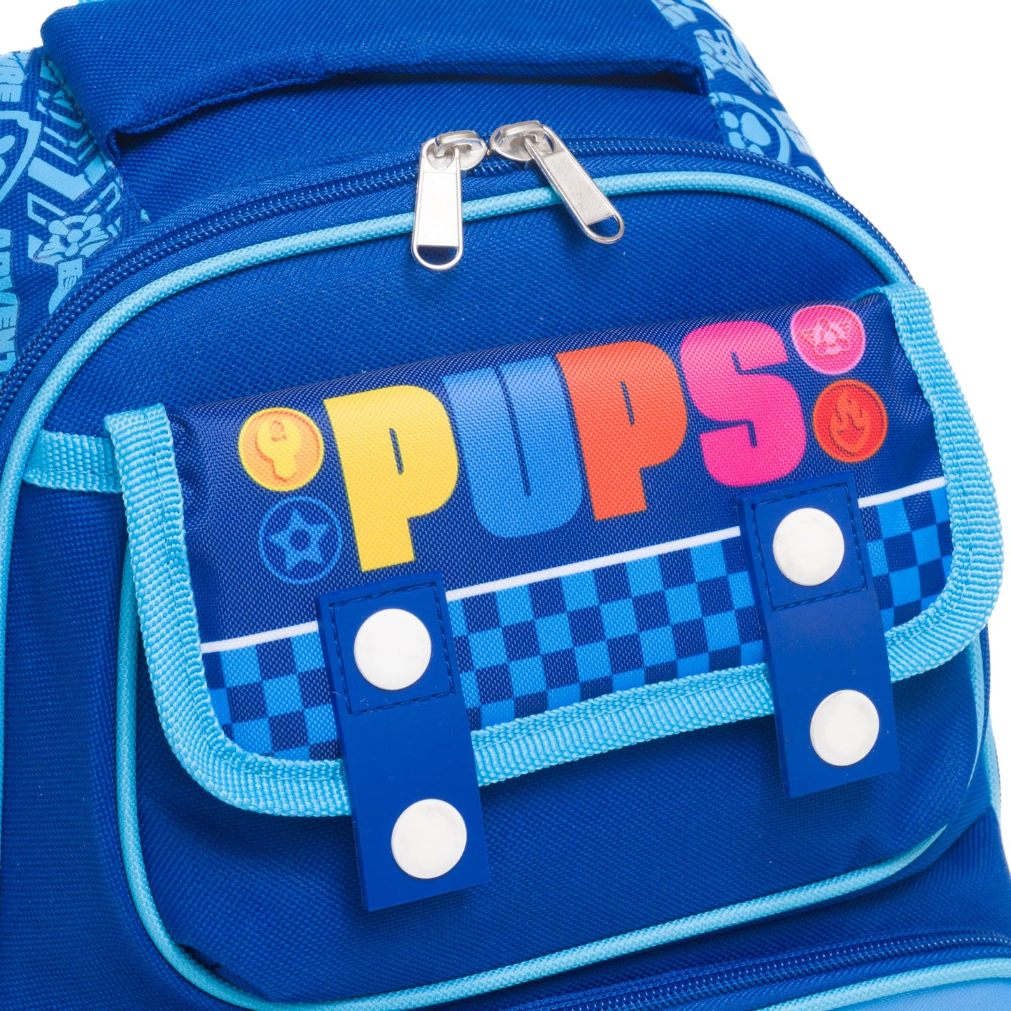 Ruz - Paw Patrols 12 Inch Pre-School backpack with Padded Back and Adjustable Straps, Medium, Blue, A28244