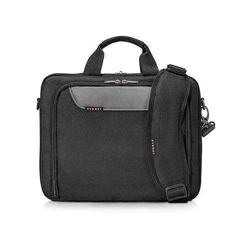 EVERKI Laptop Briefcase - Travel & Eco-Friendly Computer Bag, 14.1 Inch Laptop Briefcases for Men & Women, Professional Messenger Lap top Shoulder