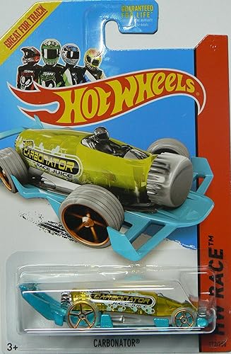 Hot Wheels 2014 HW Race Yellow Carbonator 172/250, Yellow