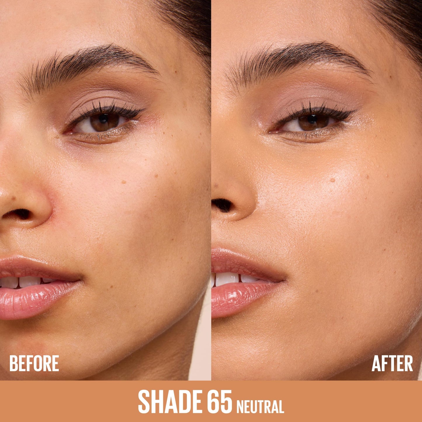 Maybelline Lifter Serum Concealer, Radiant Concealer with Full Coverage, Includes 2% Peptides + Caffeine to Hydrates & Brightens Under Eyes, 65, 1