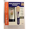 Sally Hansen Pore Minimizing Makeup (Nude Tan) with Bonus Brush 1.00 Oz
