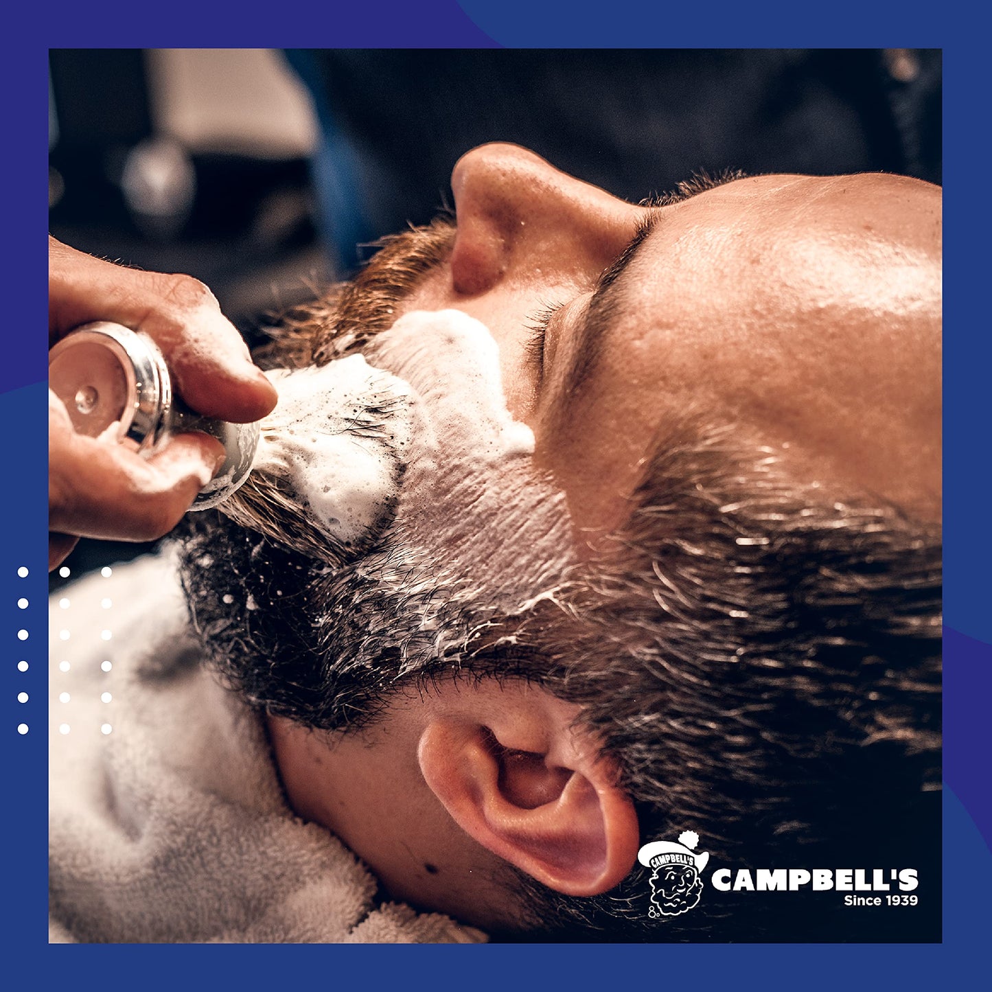 Campbell's Liquid Shave Cream 8 oz for Barbers