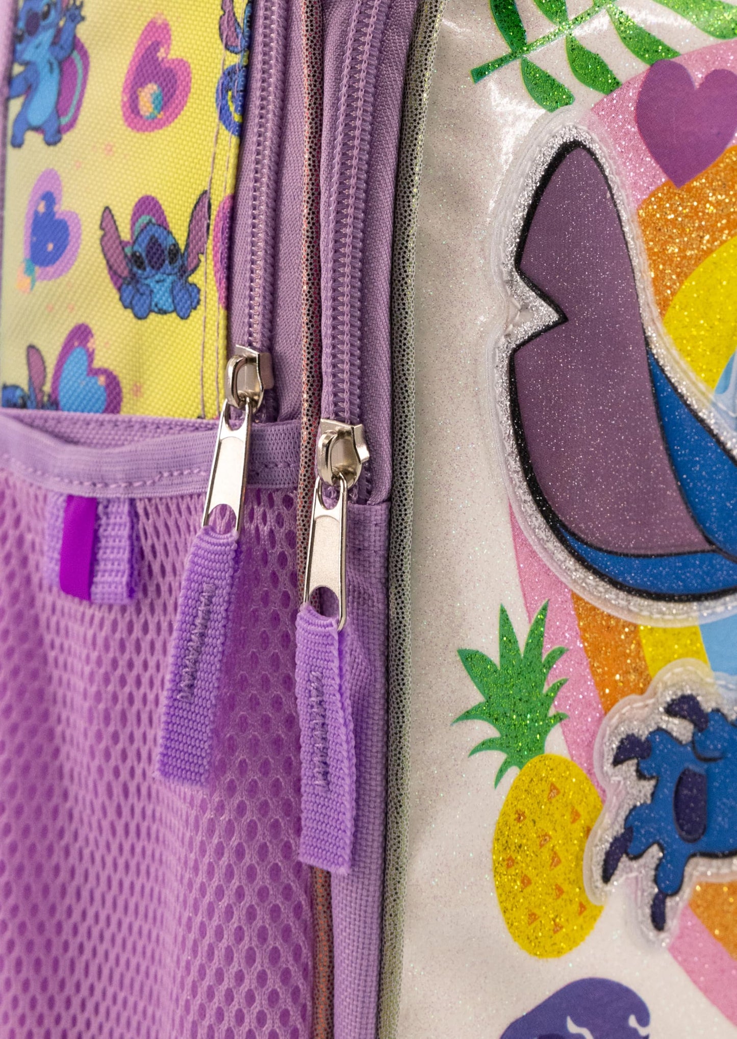 Disney Lilo and Stitch Backpack for Girls, Boys, Unisex | Cute Bag 14" Mini Backpack for Toddlers | Disney Stitch Multicolor Knapsack for School