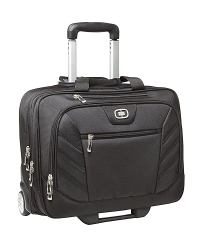 Ogio Lucin Wheeled Laptop Briefcase (Black)