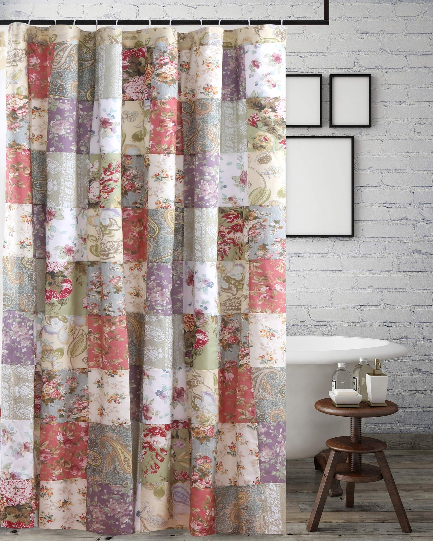 Greenland Home Blooming Prairie Shower Curtain, Multi