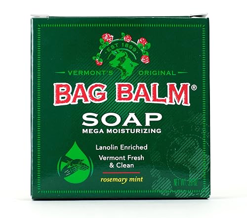 Bag Balm Vermont's Original Mega Moisturising Soap (1 Pack)