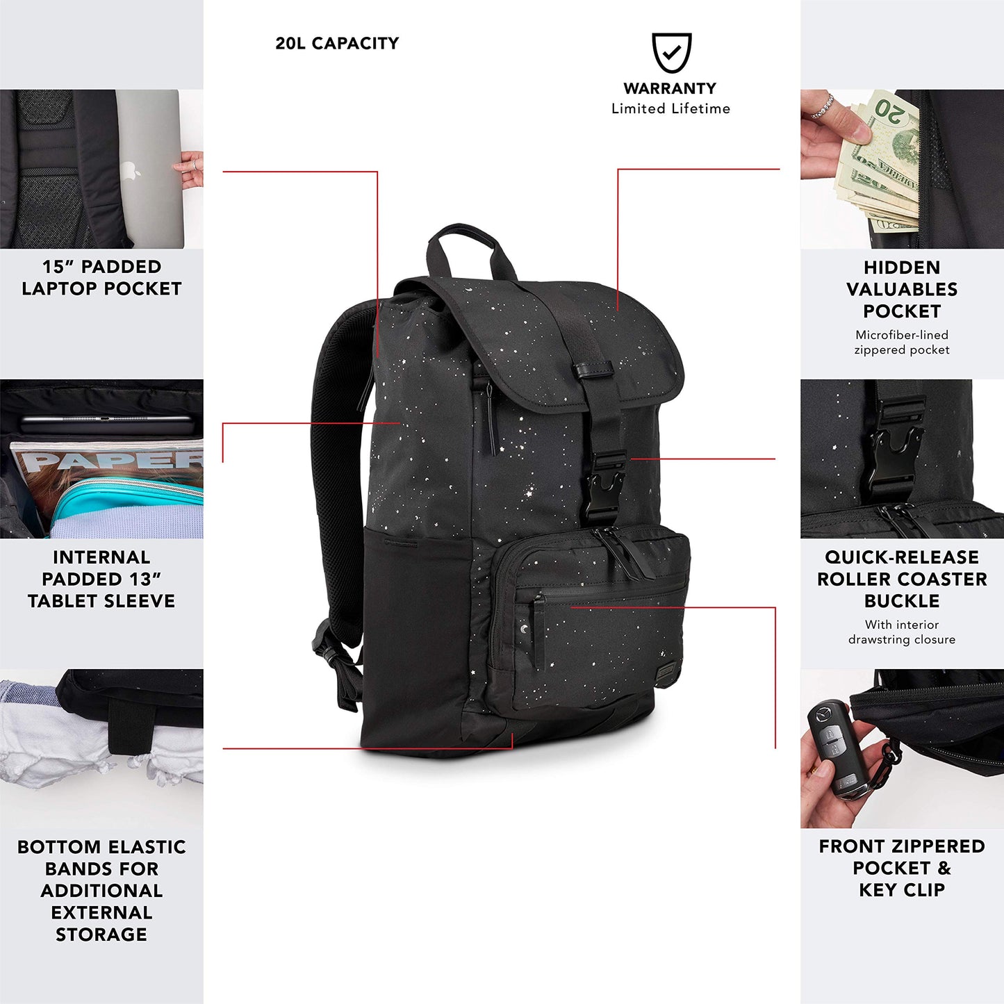 OGIO 2020 XIX Women's Backpack (Starla)