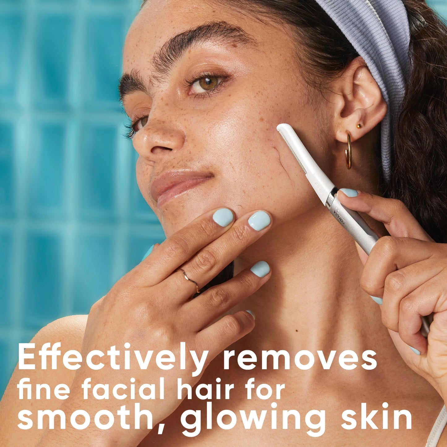 Venus for Facial Hair & Skin Care Exfoliating Dermaplaning Face Razor Handle with 6 Blade Refills Beauty and Personal Care Gillette Venus