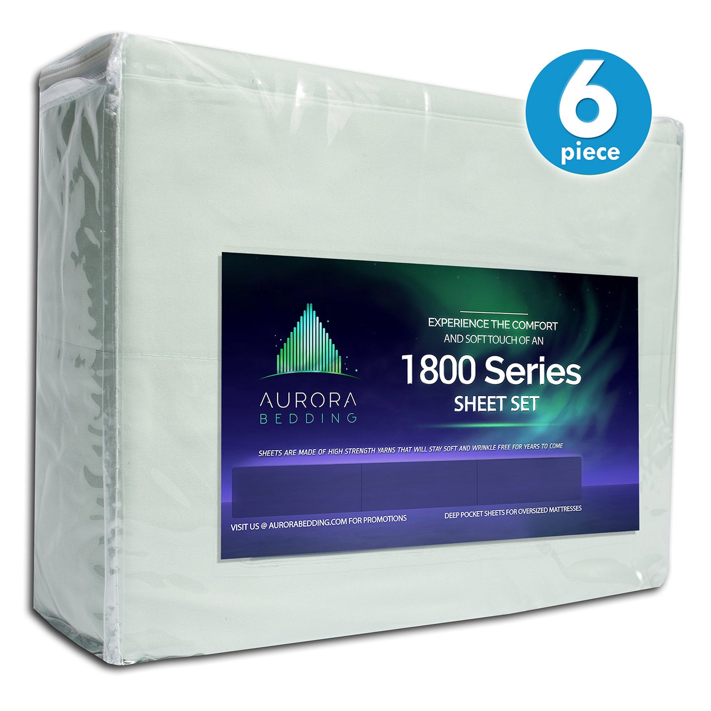 Aurora Bedding # 1 1800 Series 4 Piece Bed Sheet Set with Deep Pocket-Luxury, Soft, Comfort, Hypoallergenic-Same Price with 1 Extra Pillowcase-Twin,