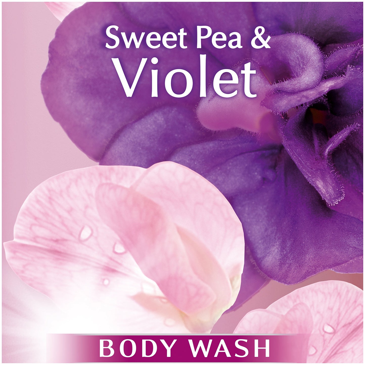 SUAVE BODY WASH Essentials Sweet Pea and Violet, No.63, 15 Fl Oz