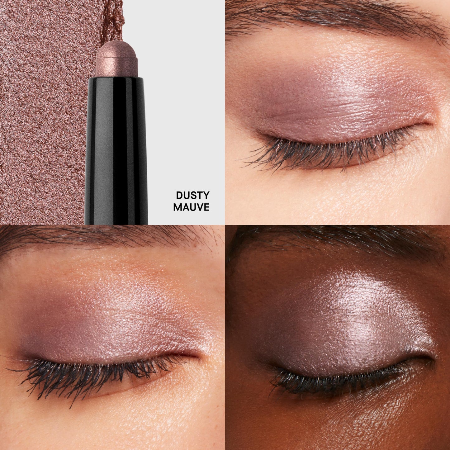 Bobbi Brown Long-Wear Cream Shadow Stick | 24-Hour Eyeshadow Stick | High-Pigment, Buildable Shades with Three Finishes, 0.05 Ounce, Dusty Mauve