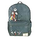 KBNL Classic Disney Nightmare Before Christmas Backpack with Laptop Compartment for School, Travel, and Work, Multicolor, Large Fashion KBNL