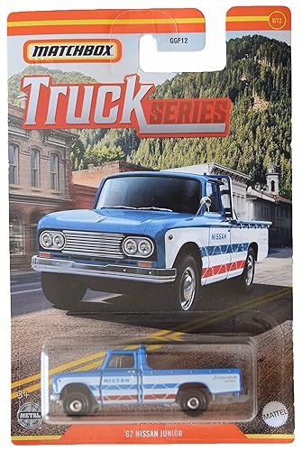 Hot Wheels Matchbox '62 Nissan Junior - Truck Series - Blue 8/12