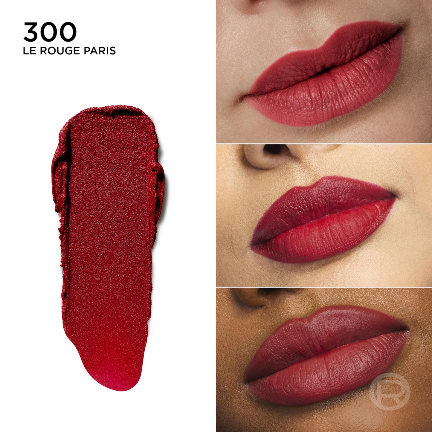 L'Oreal Paris Colour Riche Blurred Matte Lipstick for Moisturized Lips, Lip Makeup with Argan Oil and Vitamin E, Le Rouge Paris