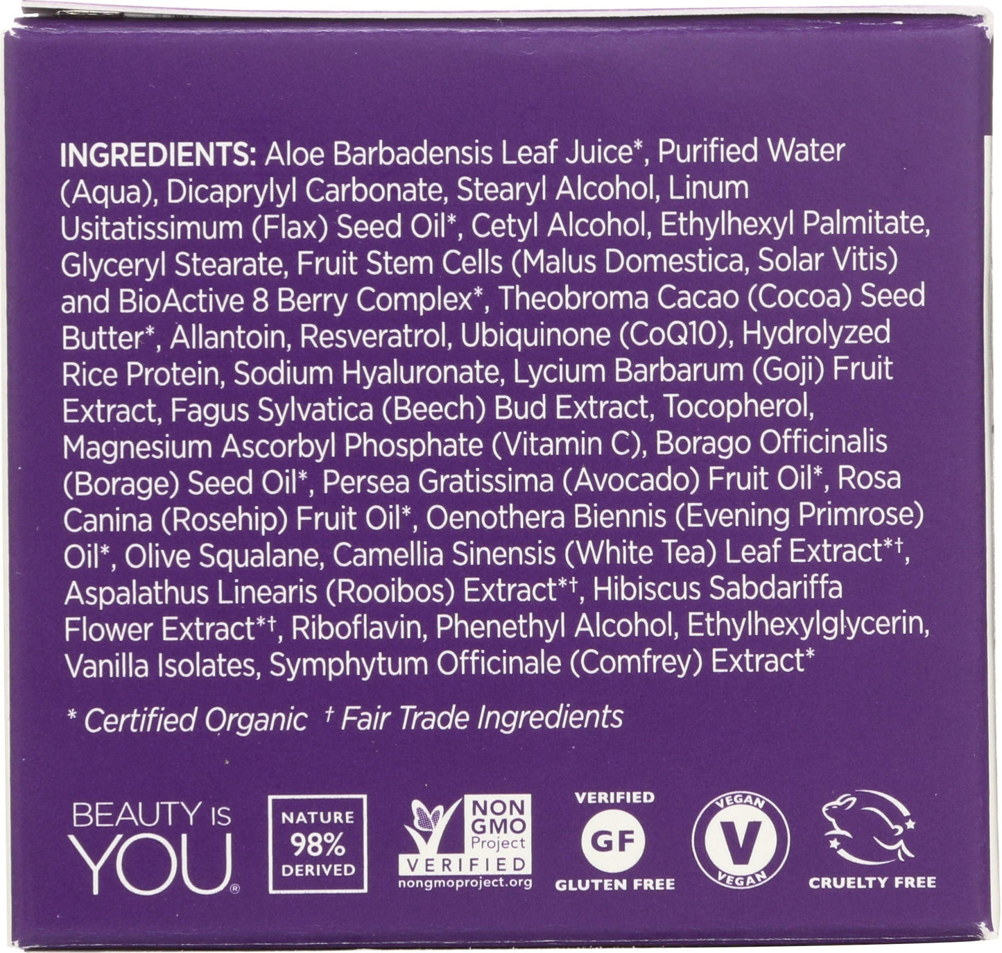 Andalou Naturals Night Crm Repair Resvrtrl Q1