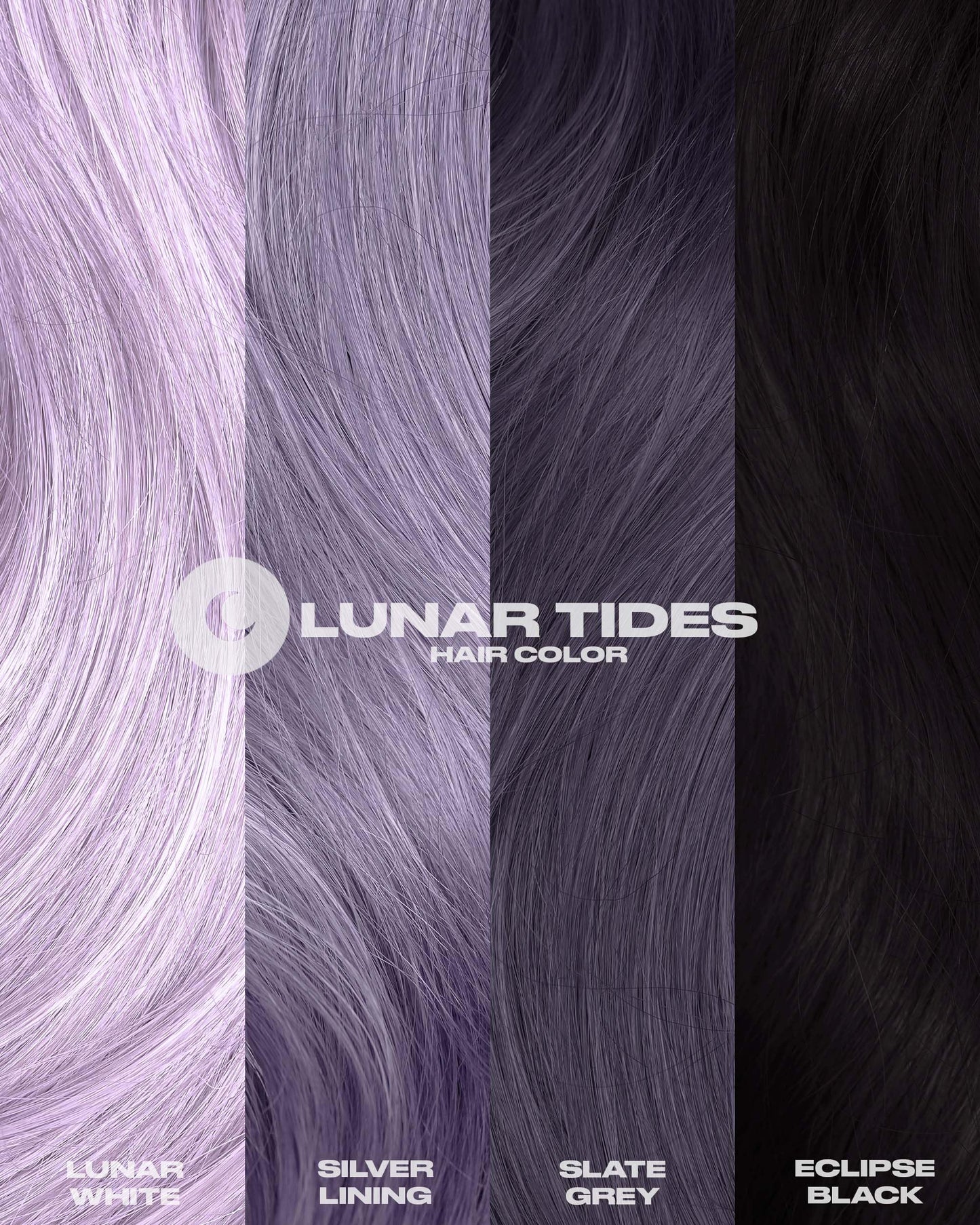Lunar Tides Semi-Permanent Hair Color (43 colors) (Eclipse, 4 fl. oz.)