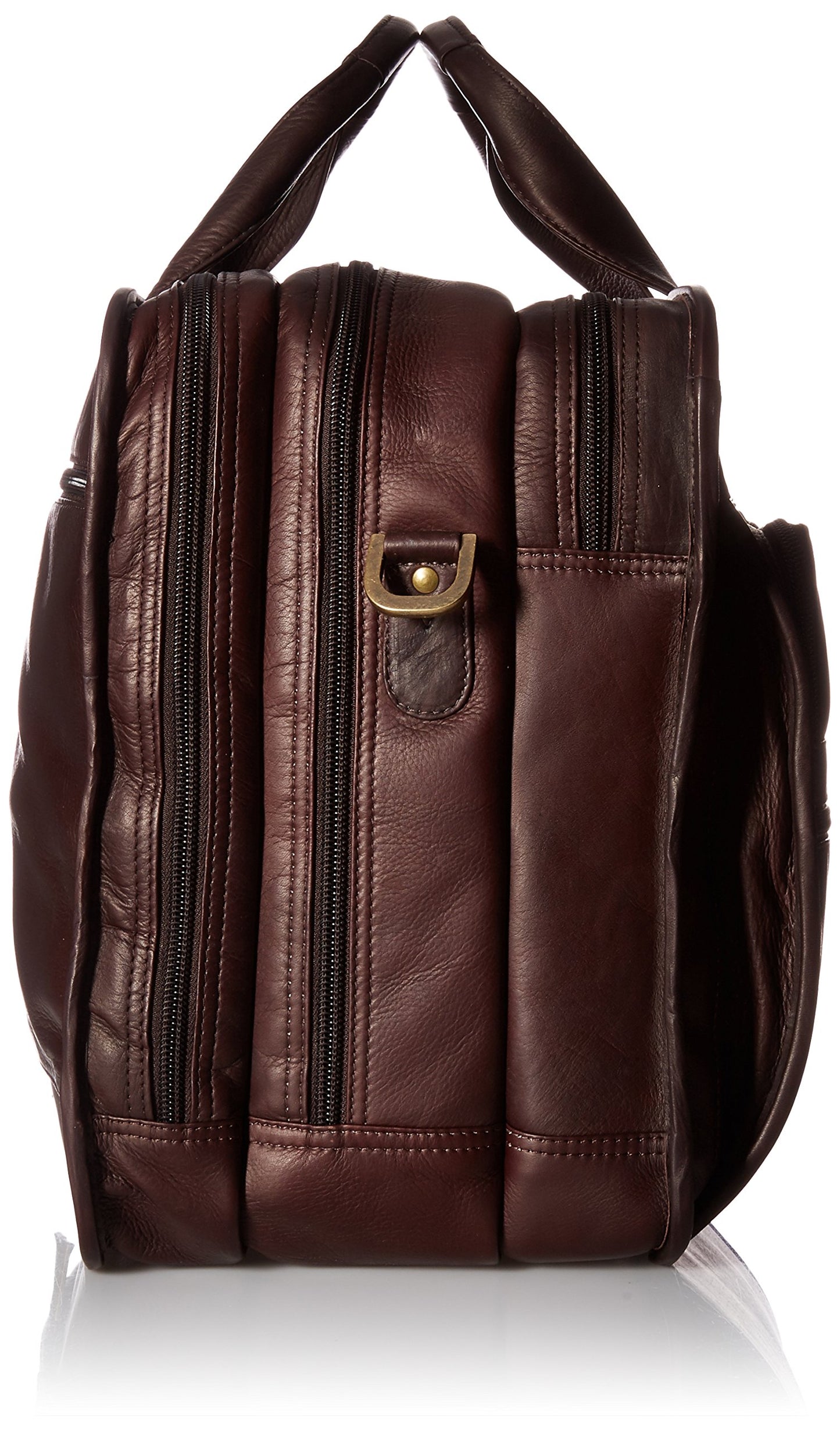 Claire Chase Jumbo Executive Computer Brief, Cafe, One Size