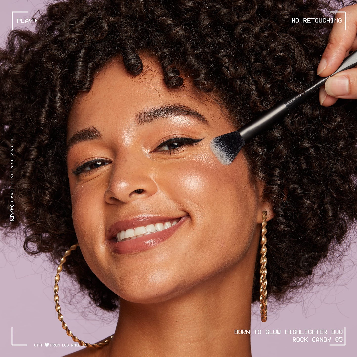NYX PROFESSIONAL MAKEUP Born To Glow Icy Highlighter Duo - Rock Candy