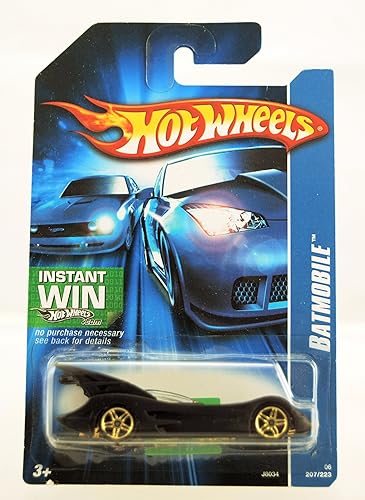 Hot Wheels - 2006 - Batmobile - #207/223 - Black / Gold - Limited Edition - Collectible