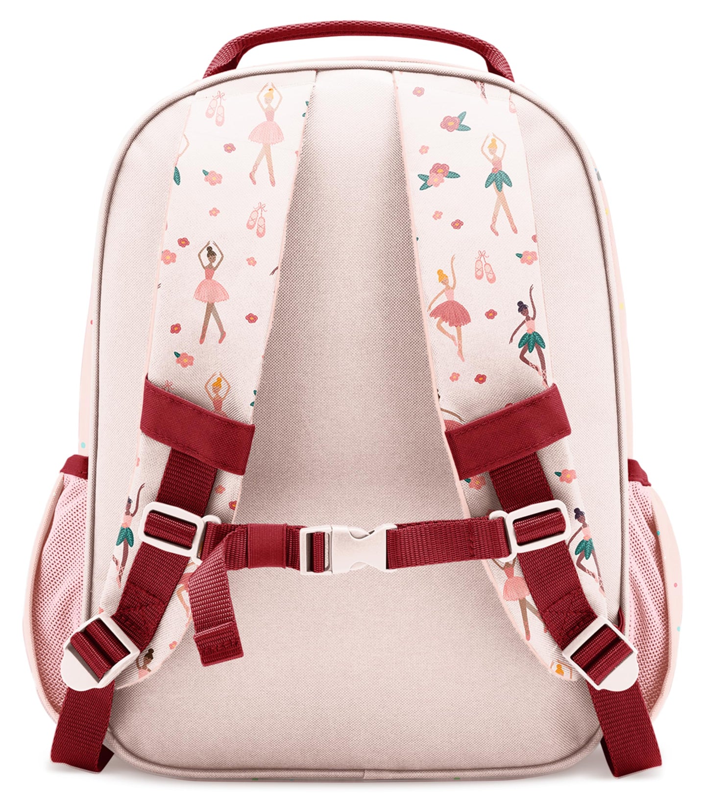 Simple Modern Large Kids Backpack for School Girls and Boys | Elementary Backpack for Teen | Fletcher Collection | Kids - 16" tall | Pink Ballerina