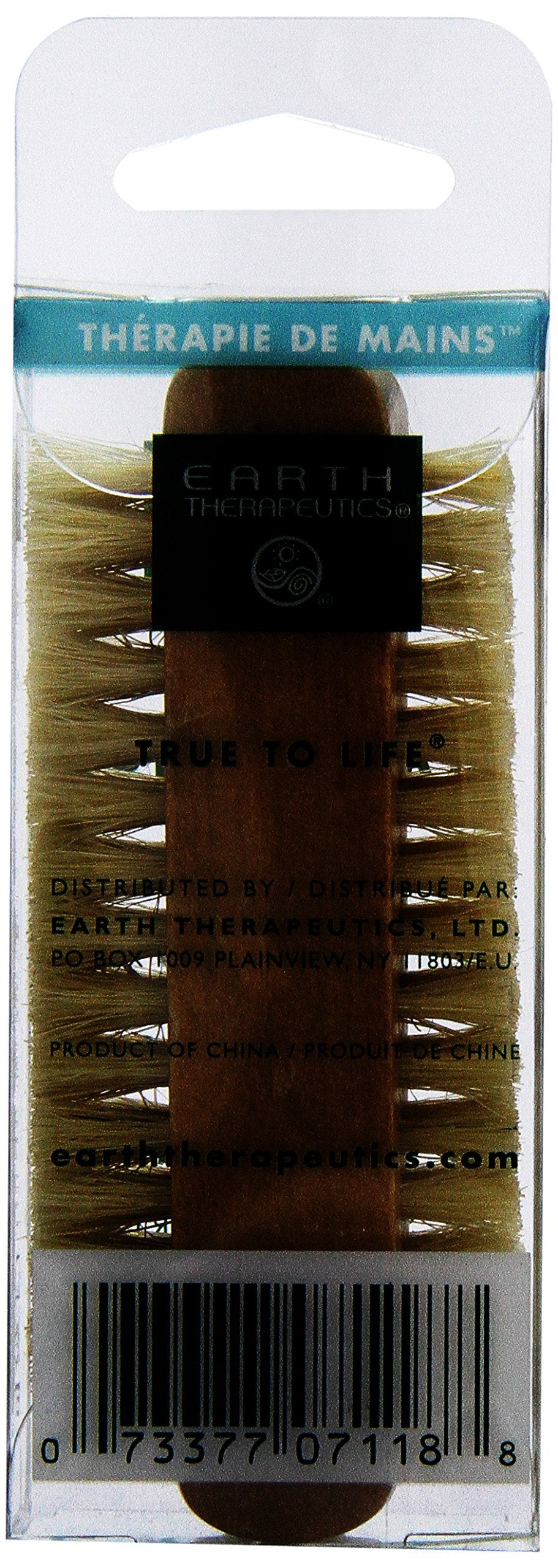 Earth Therapeutics Genuine Bristle Nail Brush Beauty & Personal Care Earth Therapeutics