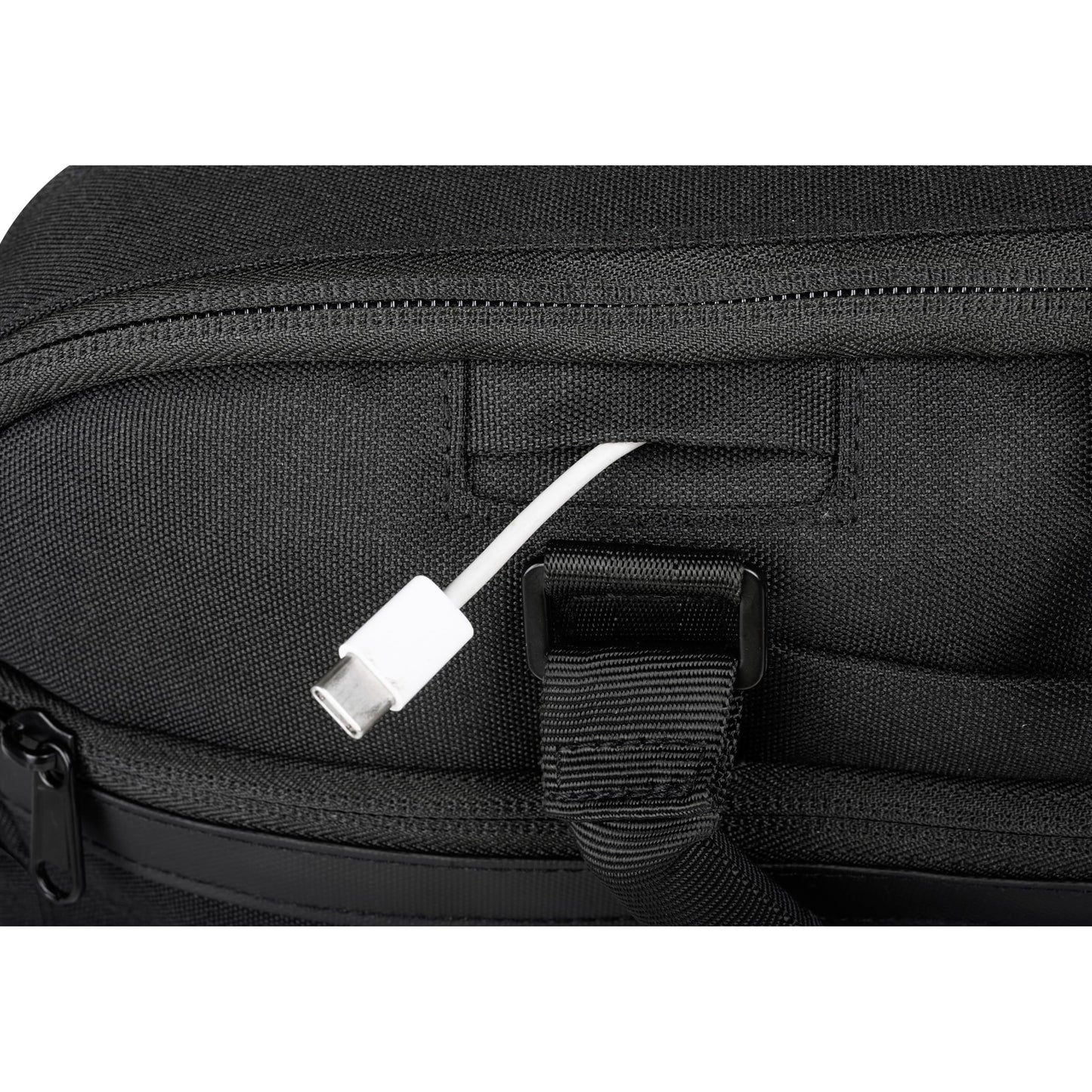 Kenneth Cole Recycled Polyester Slim 16" Laptop Business Briefcase, Black