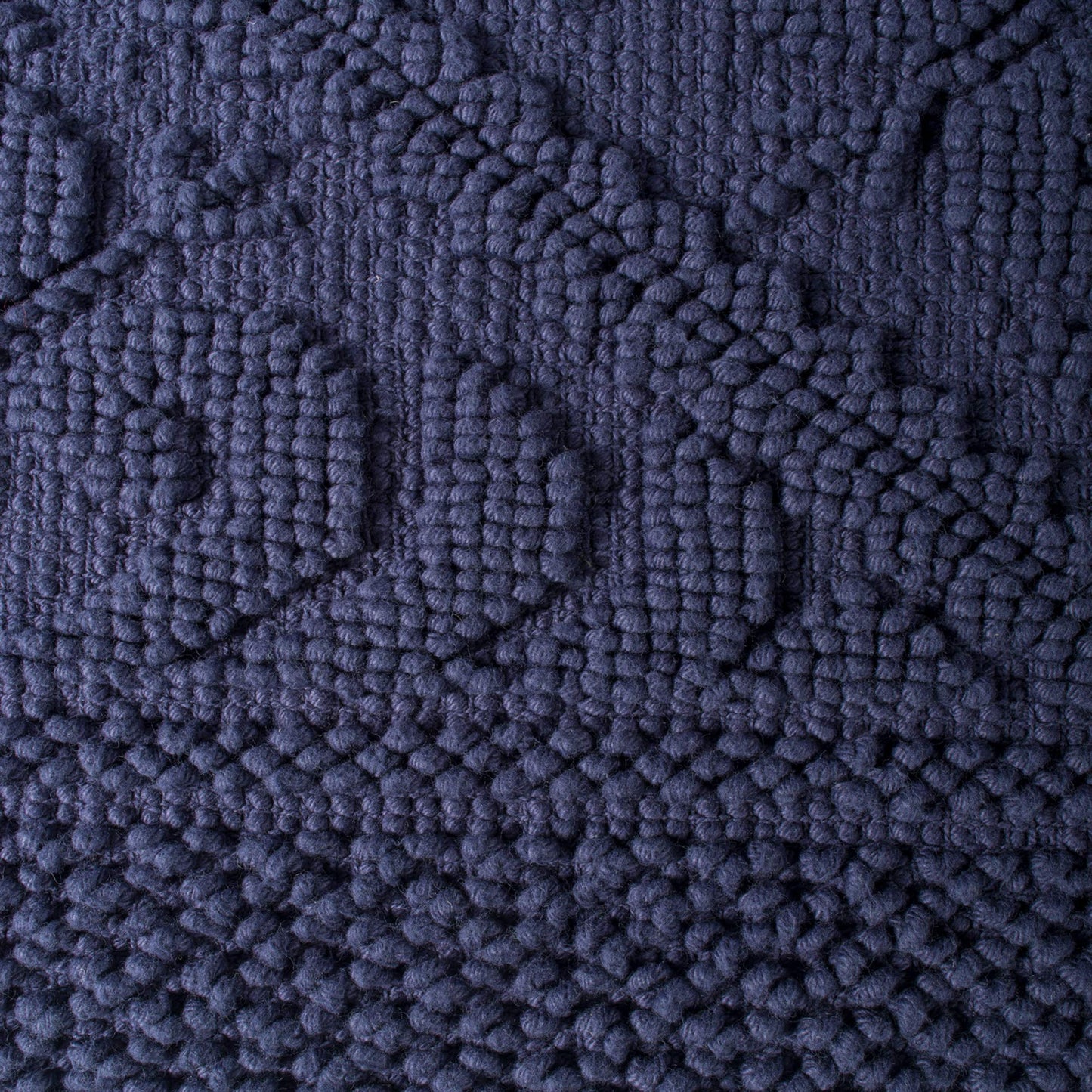 DII Decorative, Jacquard Bath Rug, 20x31, Navy