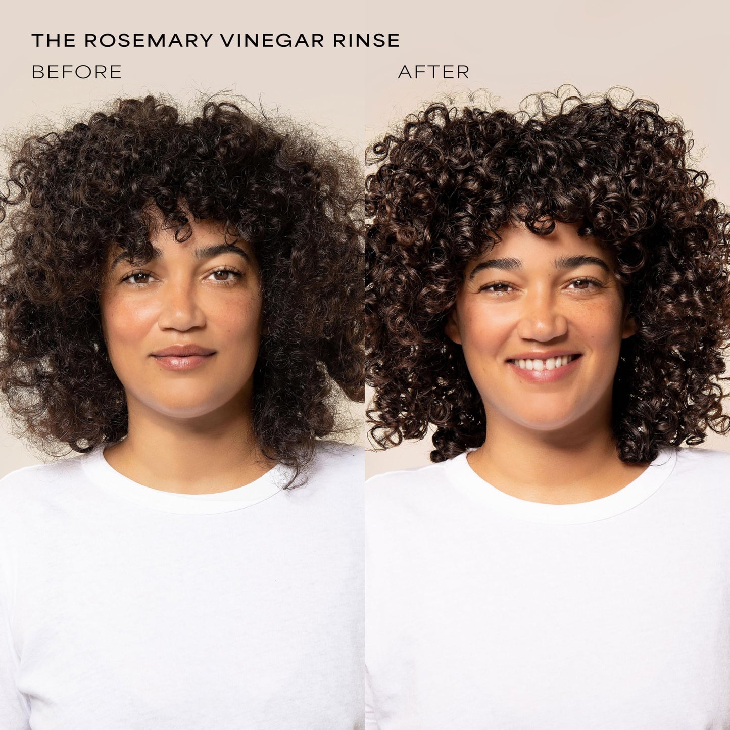 Raw Sugar The Mighty Curl Hair Care Duo and Rosemary Vinegar Hair Rinse (3 Products) Gently Cleanses, Defines Curls & Boosts Shine, Without SLS/SLES
