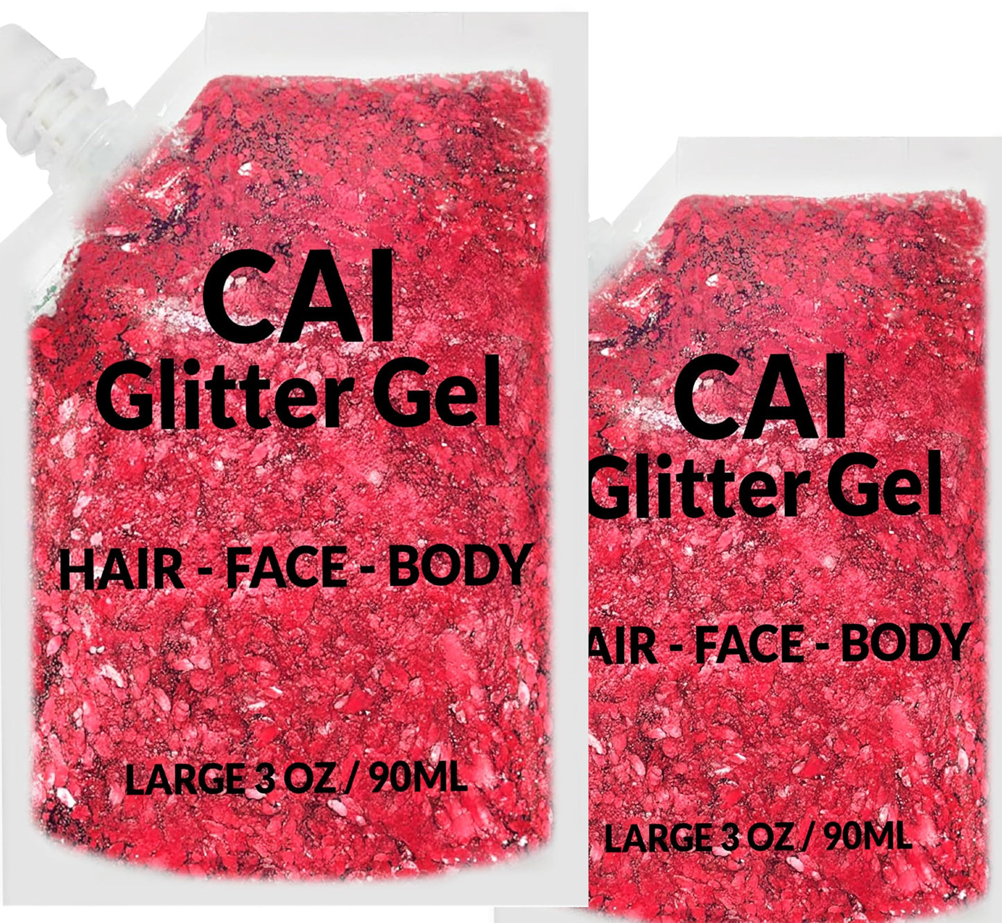 Face, Body & Hair Glitter Gel - Halloween Glitter for Kids and Women - 3 Oz Cosmetic-Grade Gel w/Moon & Stars for Festivals & Halloween Party, Easy