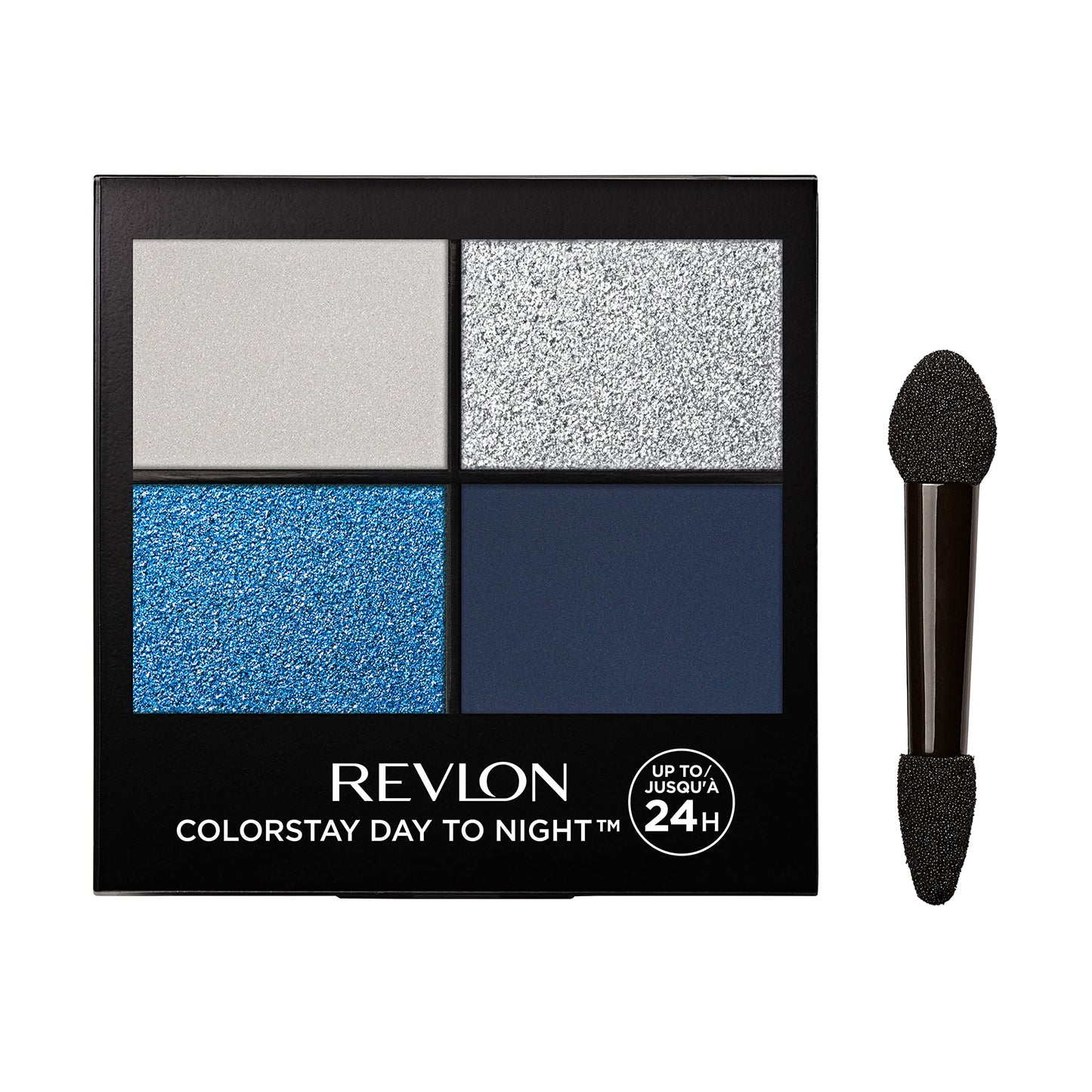 REVLON ColorStay Day to Night Eyeshadow Quad, Longwear Shadow Palette with Transitional Shades and Buttery Soft Feel, Crease & Smudge Proof, 580