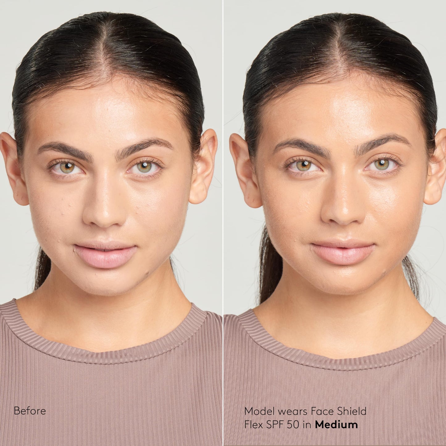 Colorescience FLEX Tinted Mineral Sunscreen SPF 50, Tone-Adapting Buildable Coverage with Zinc Oxide, Environmental Defense Against Blue Light