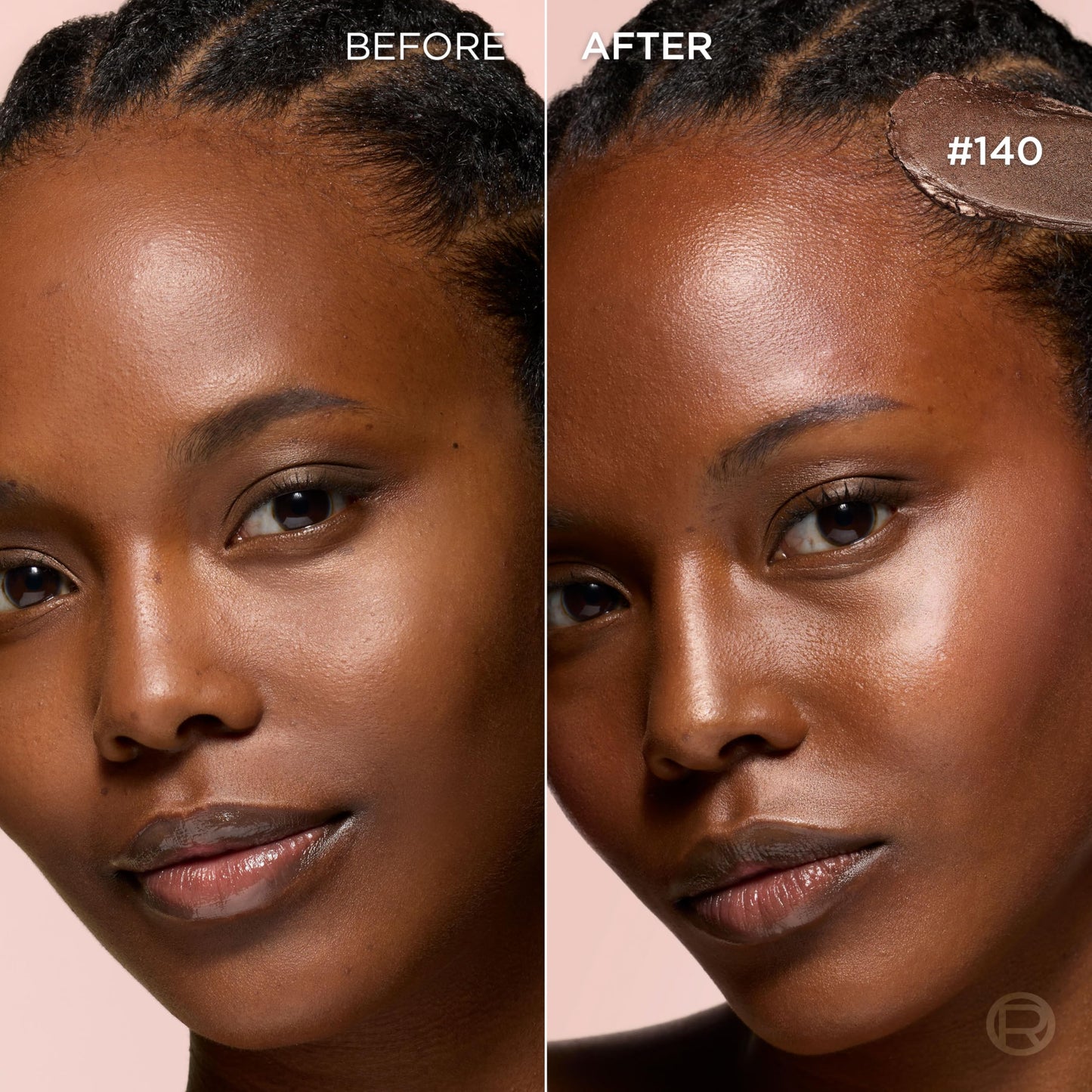 L'Oreal Paris Lumi Bronze Le Stick Soleil Bronzer Stick, Cream-To-Powder Bronzer For A Sunkissed Face Makeup Glow, 140 Bronze De Soleil