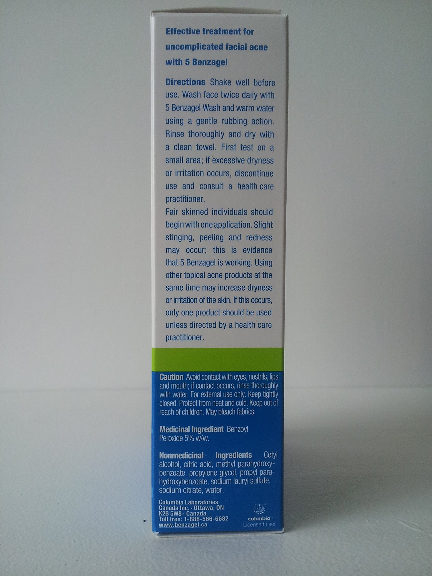 Benzagel 5 Acne Wash, 85ml
