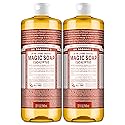 Dr. Bronner's Magic Soap - Pure-Castile Liquid Soap (Eucalyptus, 32 ounce, 2-Pack) -Regenerative Organic Certified Oils, 18-in-1 Uses: Body, Hair