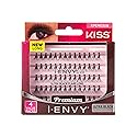 iENVY Knotted Individual Lash Ultra Black (Long) 2X Volume 4 Trays Multi Pack 280 Lashes Voluminous Glamorous Look