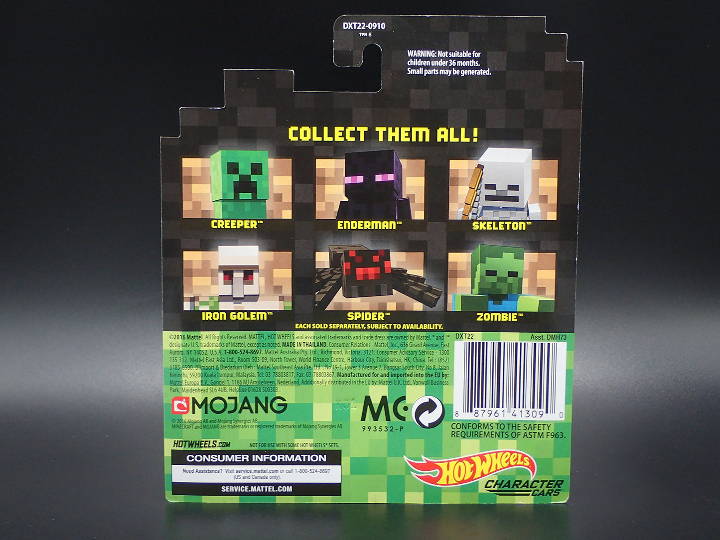 Hot Wheels Minecraft Creeper Vehicle